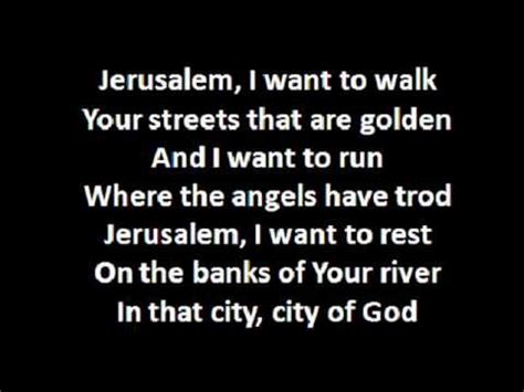jerusalem city of god lyrics